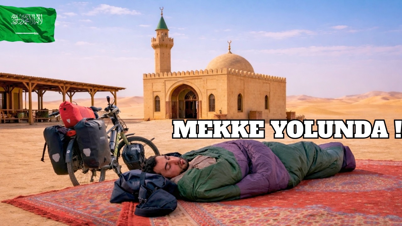 Issız Çöllerde Tek Başına…Bisikletle Türkiye’den Mekke’ye (Bölüm 34)
