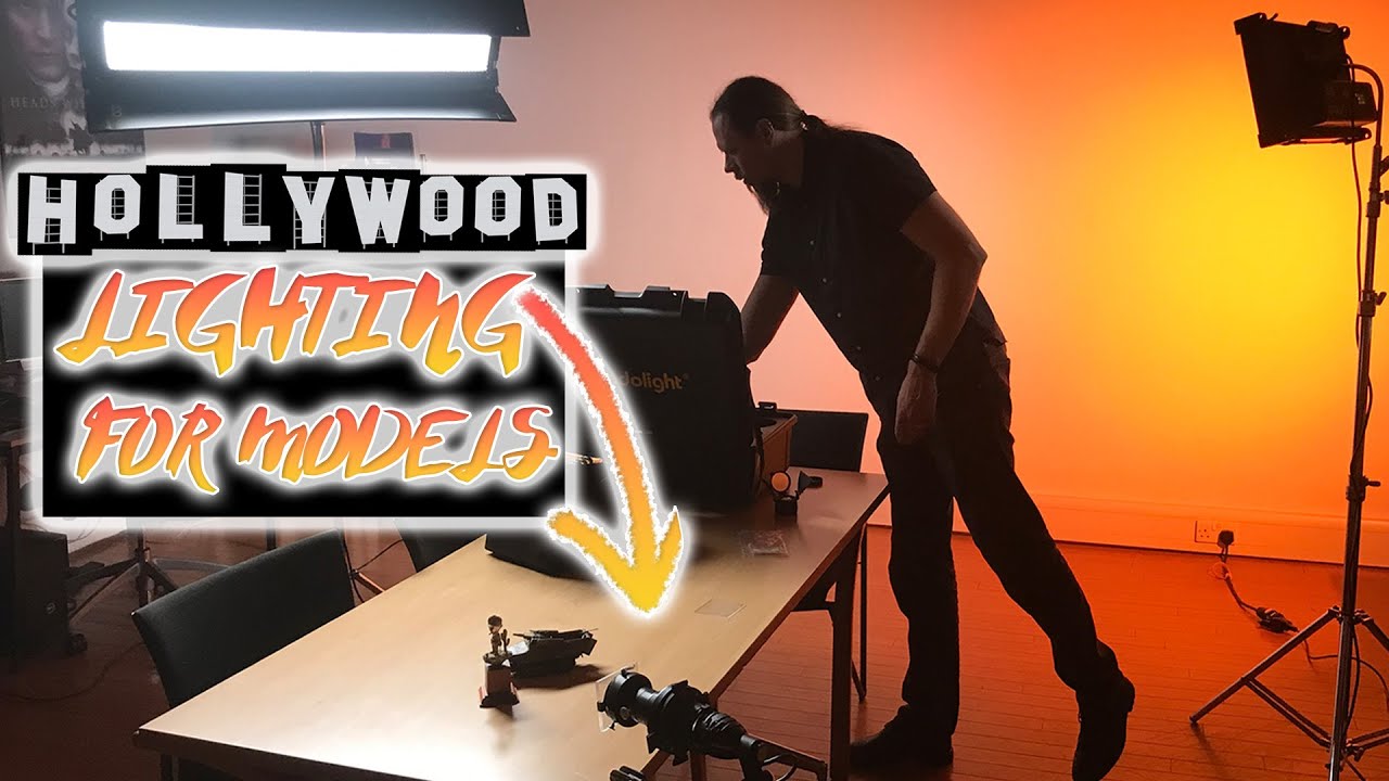 HOLLYWOOD LIGHTING FOR SCALE MODELS - DEDOLIGHT LIGHTSTREAM