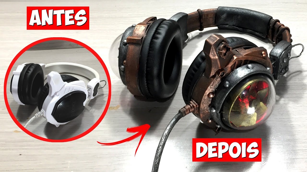 Headphone Steampunk.