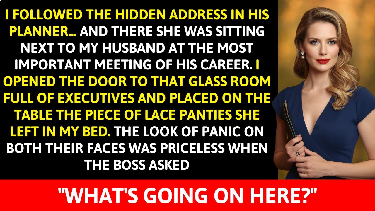 I Found Out Who She Was, Went To The Meeting With The Boss, And Gave Him What She Left In My Bed.