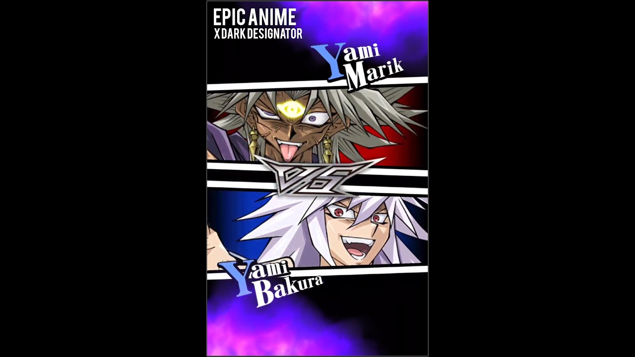 Yugioh Duel Links - Epic Duel! Yami Marik Vs Yami Bakura x Dark Designator