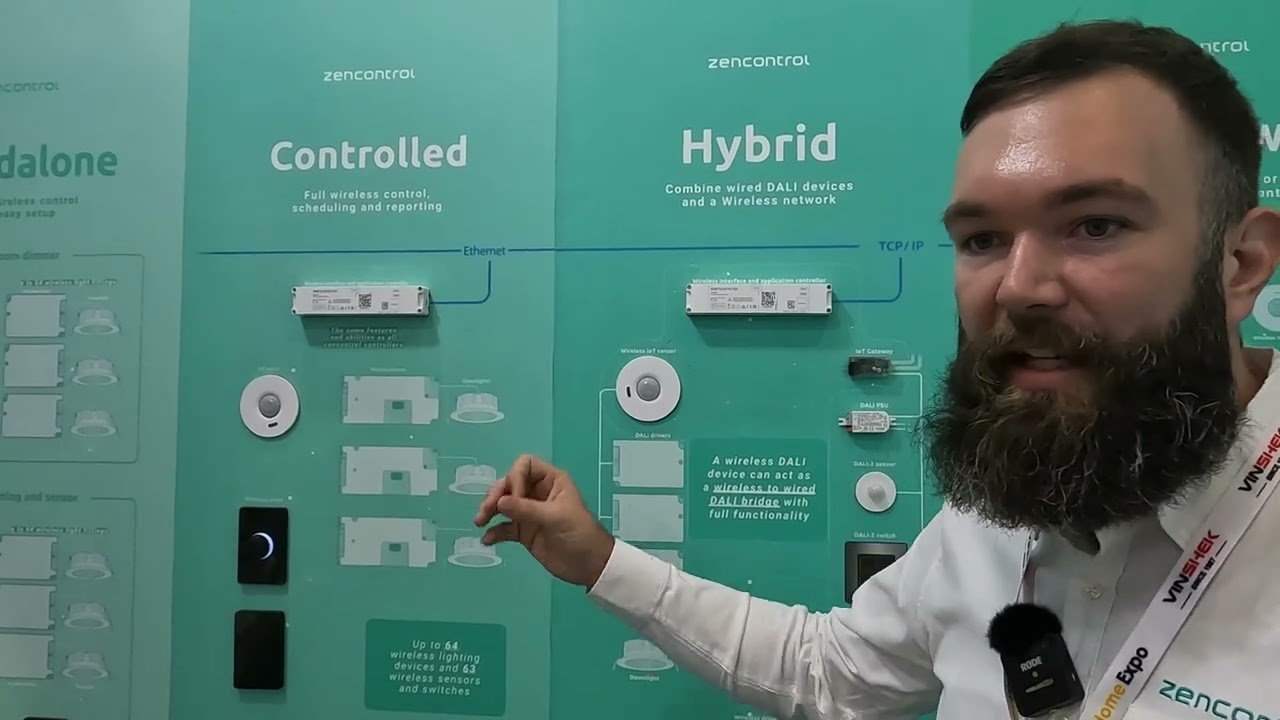 ZenControl Smart Home Automation Products | Lighting Controls IEC 62386 DALI Smart Home Expo 2023