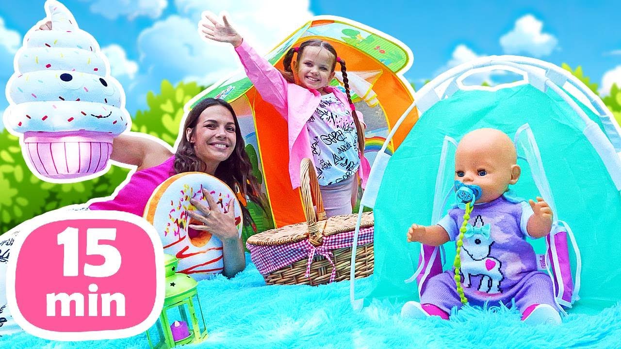 Maya e Lina: giochi divertenti con le bambole 🎀