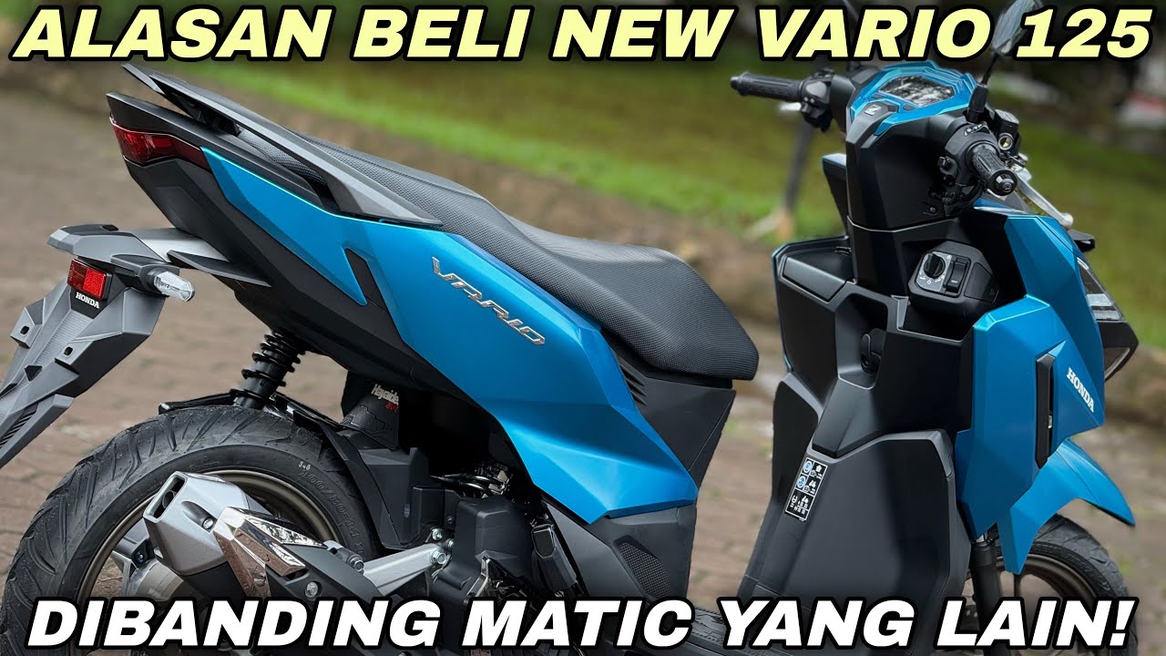 TONTON SEBELUM BELI‼️ALASAN PILIH VARIO 125 TERBARU DIBANDING MATIC YANG LAIN