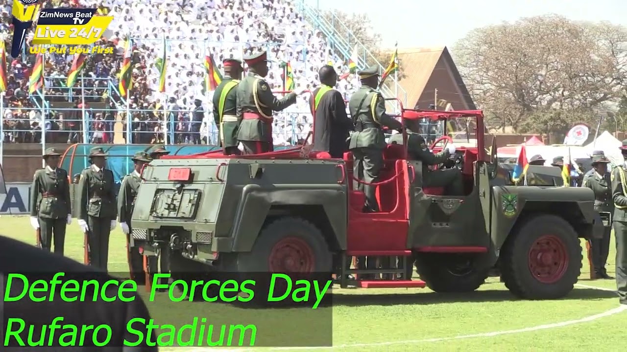 Zimbabwe Defence Forces Day Drills Rufaro Stadium