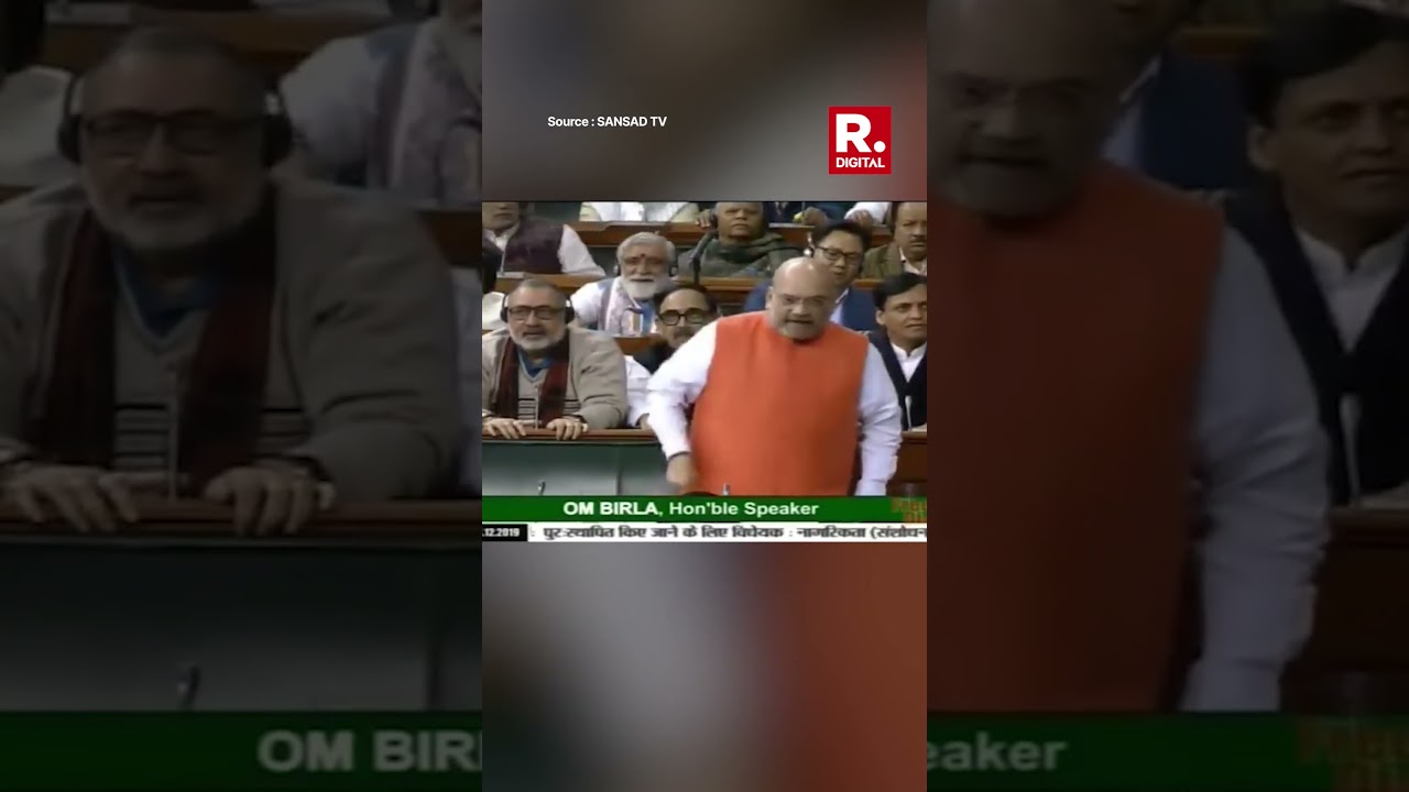 When Amit Shah Explained The Need Of CAA In Lok Sabha | Amit Shah's 2019 CAA Speech