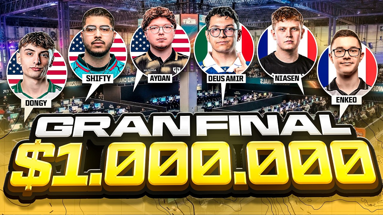 🔴 $1.000.000 EWC WARZONE MUNDIAL PRESENCIAL PARIS - GRAN FINAL - MATCH POINT 150