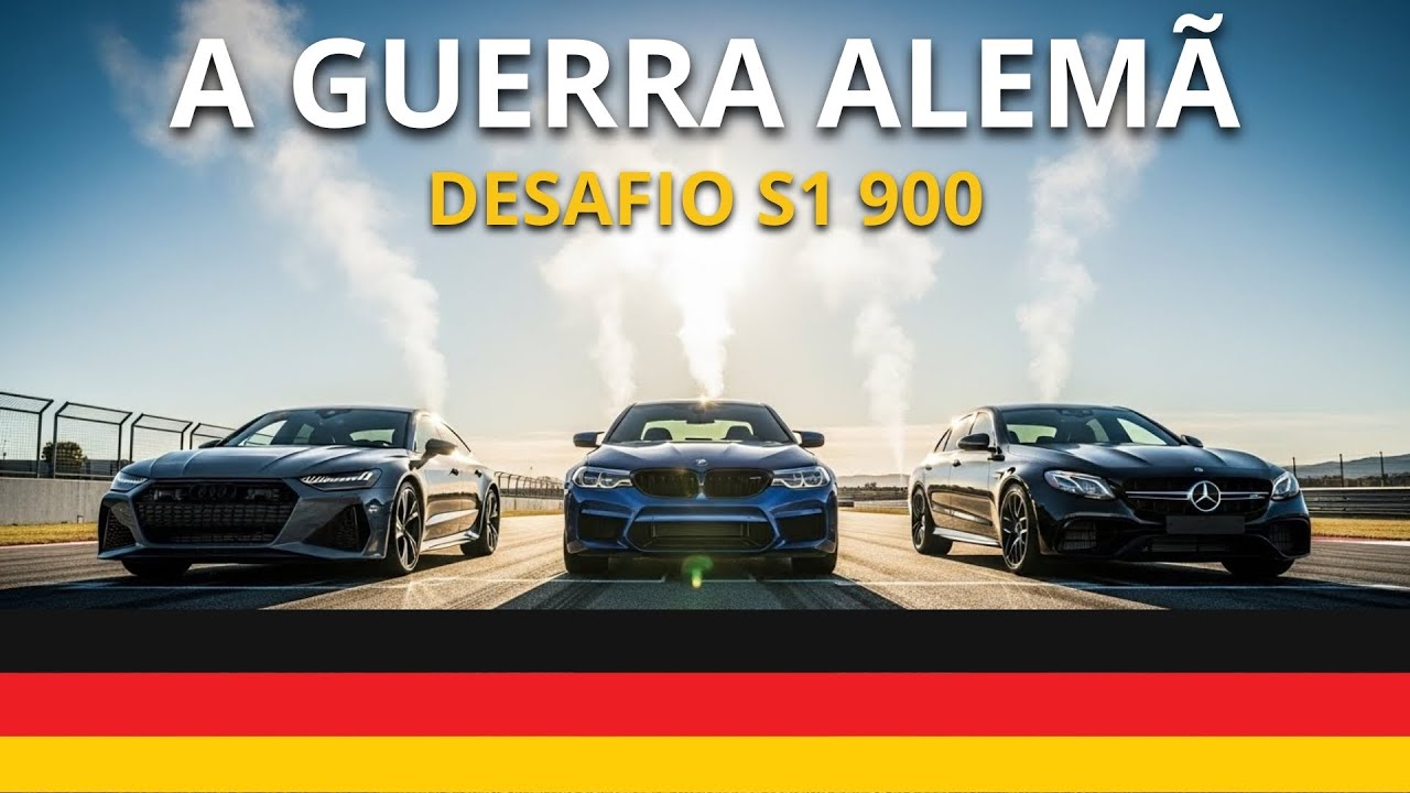 AUDI vs BMW vs MERCEDES A Guerra Final! Desafio S1 900