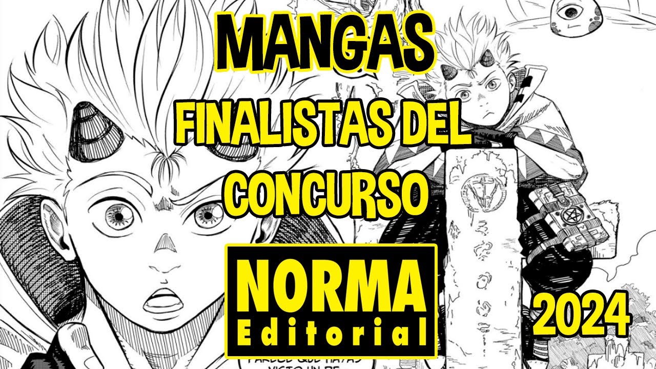 Finalistas del concurso manga norma editorial 2024