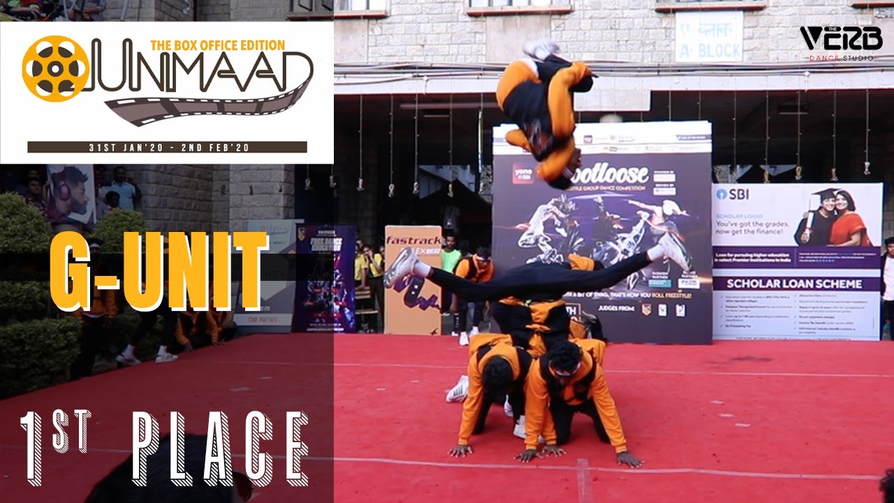 G Unit Guru Nanak College [1st Place] | Footloose | Unmaad 2020 | IIM Bangalore | TheVerb Official