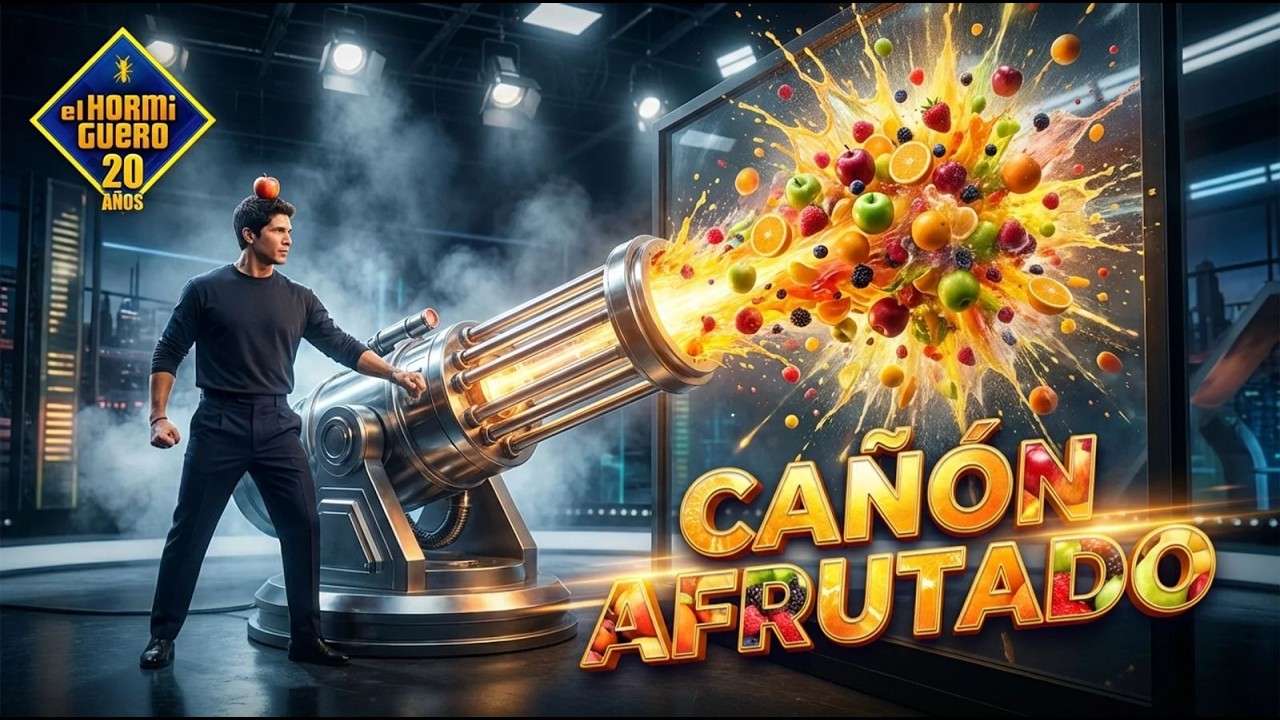 Marron sorprende a Mar&iacute;a Pombo y Pablo Castellano con el ca&ntilde;&oacute;n afrutado - El Hormiguero