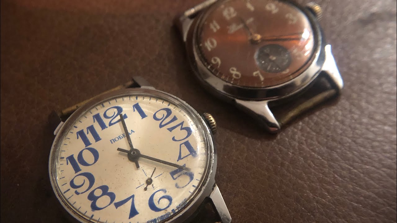 Double Vintage Russian Watch eBay Haul! Vostok and Pobeda