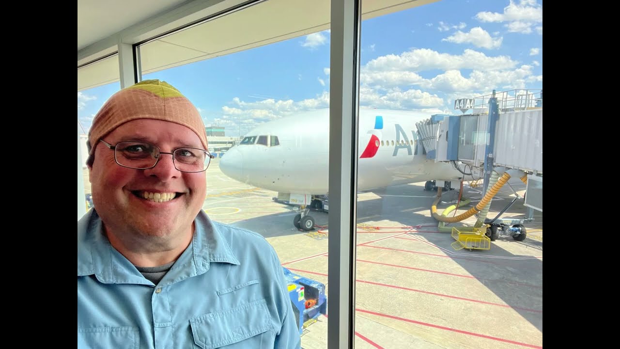 AA Boeing 777 200 Trans Atlantic Business Class   Charlotte to Frankfurt   May 2024