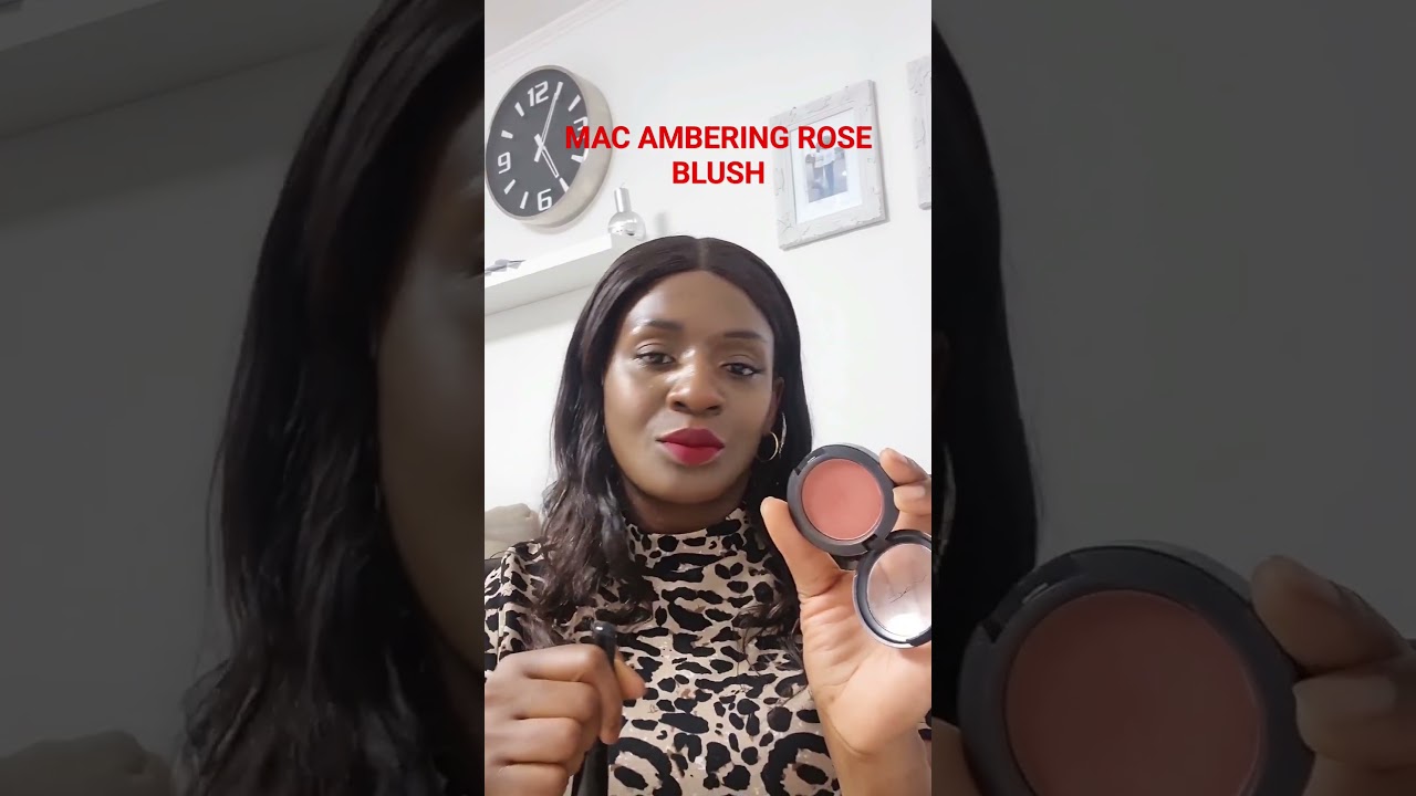 MAC AMBERING ROSE BLUSH #maccosmetics #macblush #shorts