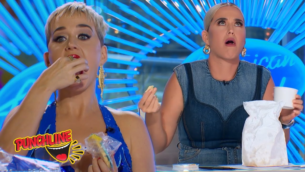 Katy Perry LOVES To Snack! Funniest Snacking Moments On American Idol!