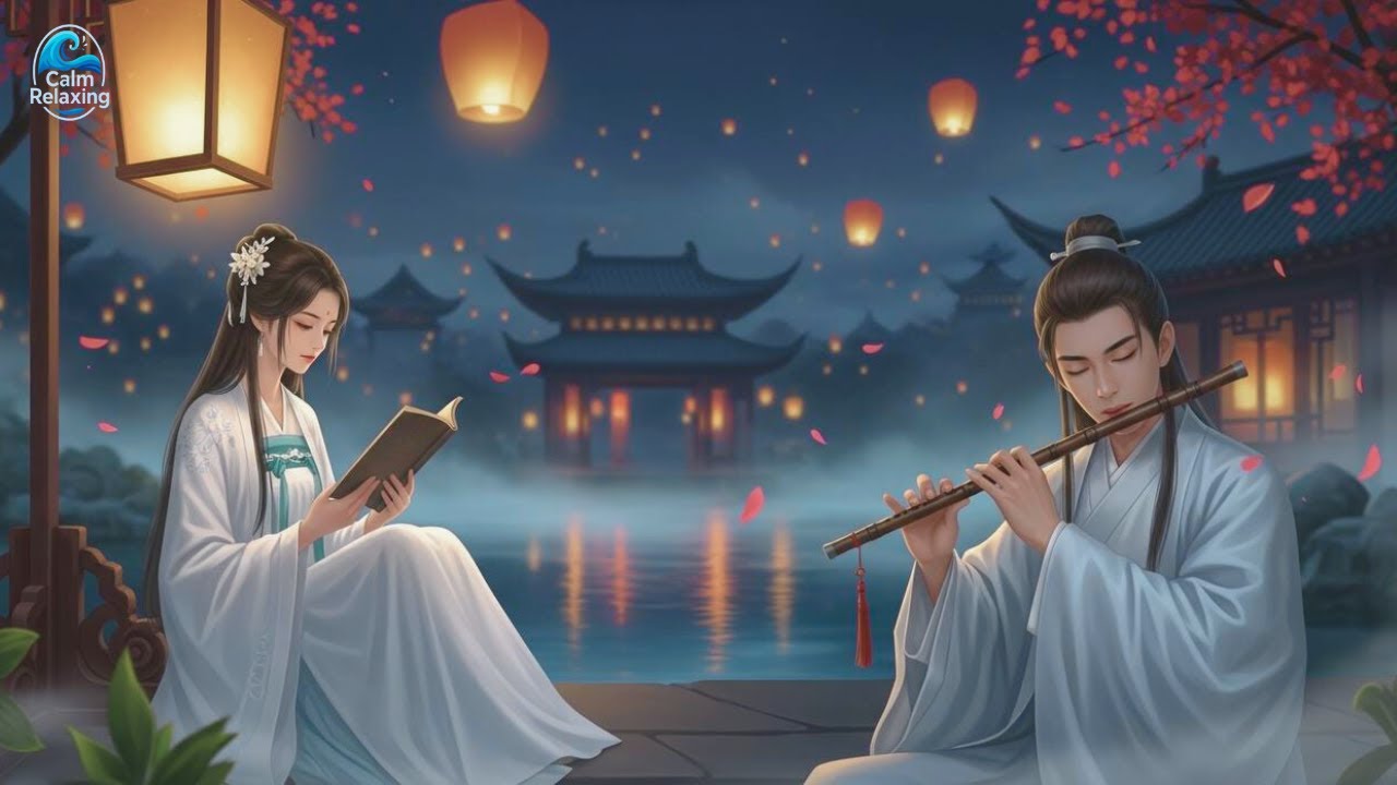 Relaxing Chinese Instrumental • Flute & Guzheng Stress Relief Music