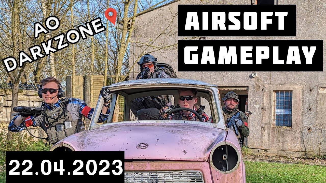 Airsoft Gameplay aus AO - Darkzone 22.04.2023 (German)