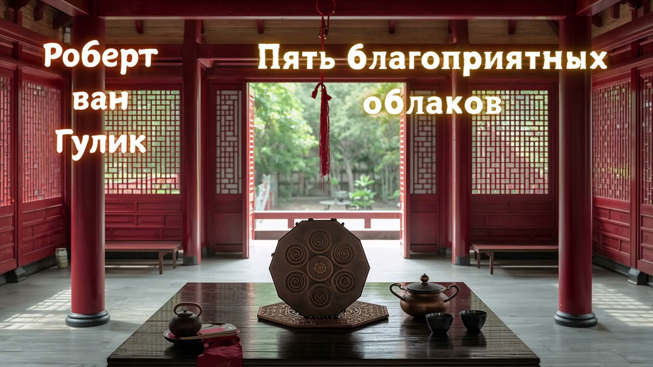 (1/1) Роберт ван Гулик «2.Пять благоприятных облаков». Аудиокнига 