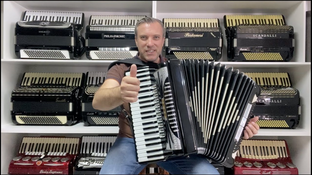Acordeon Melodiana em Quarta de voz 48,5 cm – Jeferson Oliveira