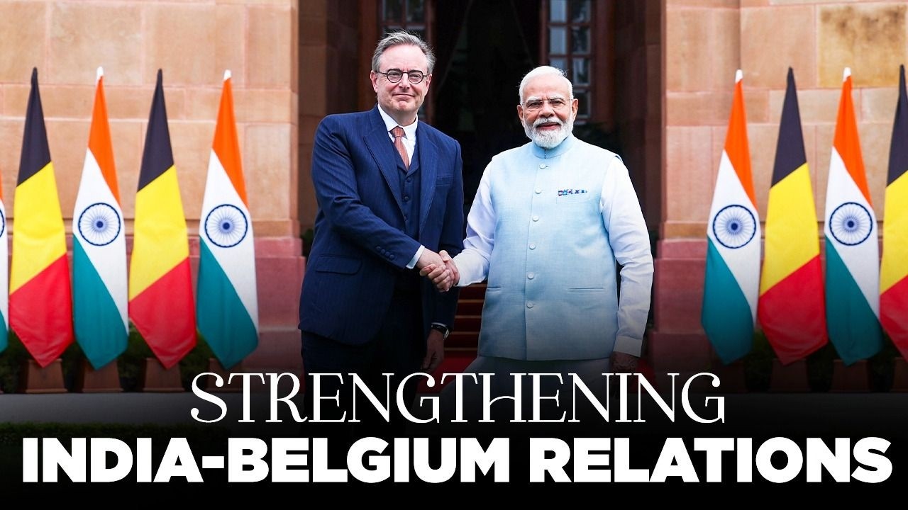 LIVE: PM Modi meets PM Bart De Wever of Belgium at Hyderabad House, New Delhi
