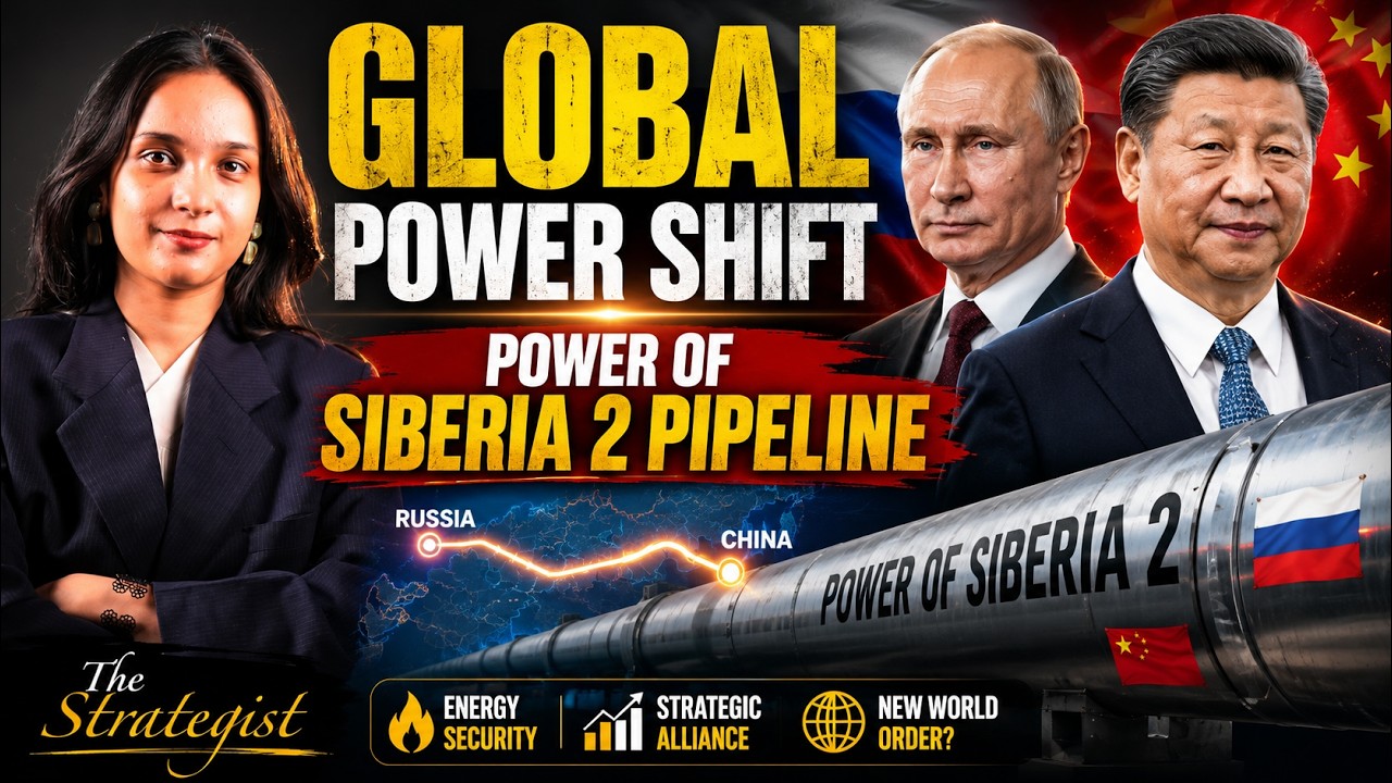 Russia China Power of Siberia 2 Gas Pipeline Explained! Global Power Shift! The Strategist!