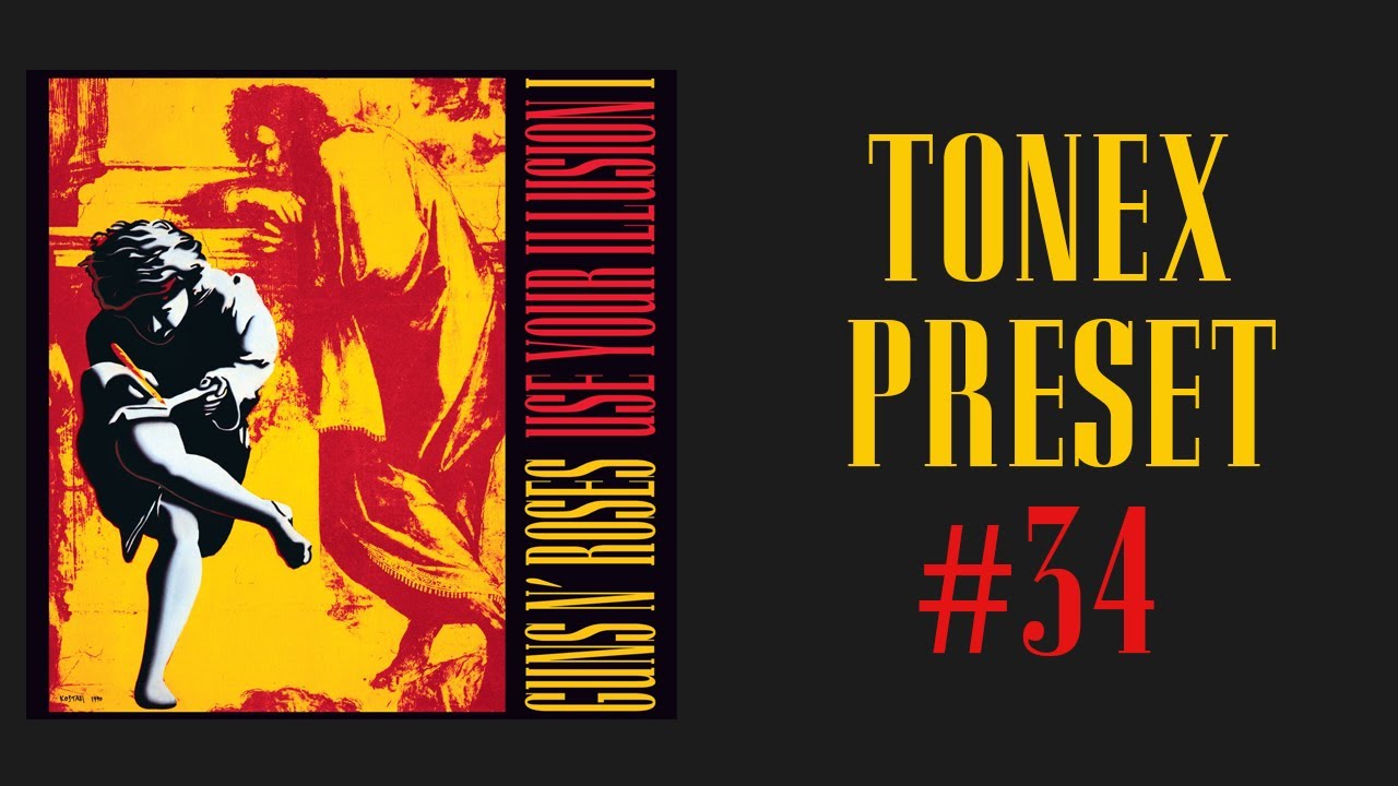 Use Your Illusion #34 Slash Tone-  Dont Cry Guitar Solo Cover - Tonex
