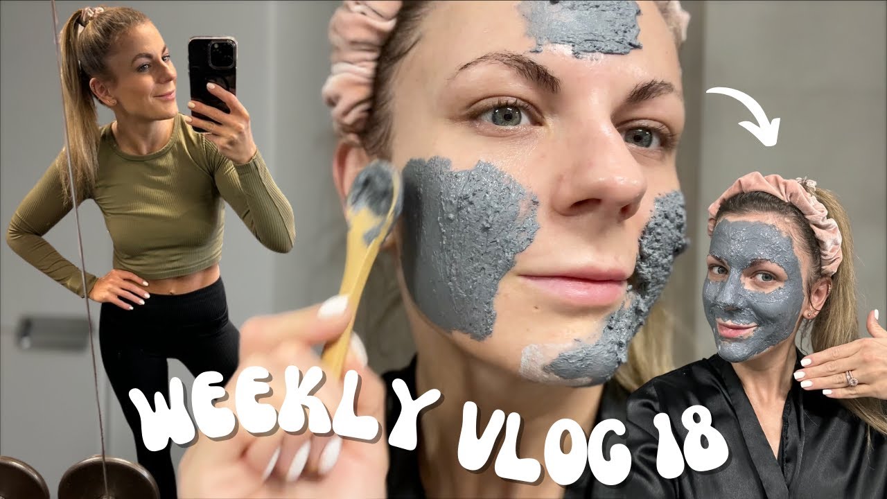 WEEKLY vlog 18 ❤️ Trénink nohou, Rituals, houbový Kuba, skincare & balení na dovolenou 🤭