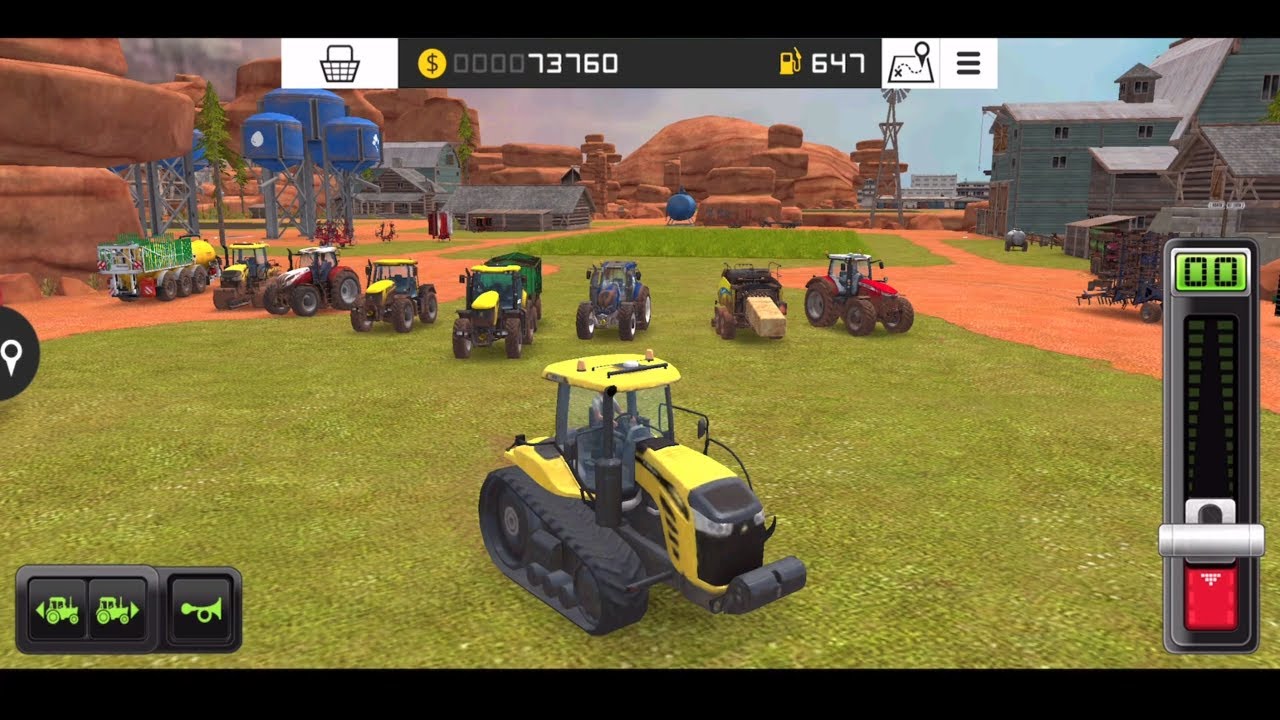 Farming Simulator 18 - #15 New Tractor On The Farm Challenger MT775E - Gameplay
