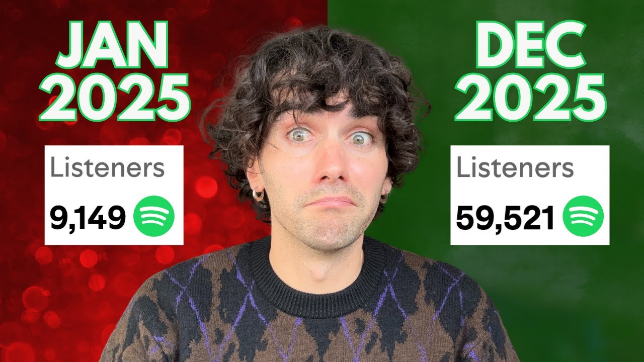 Как я достиг 50 000 ежемесячных слушателей на Spotify с помощью этой ПРОСТОЙ стратегии музыкально...