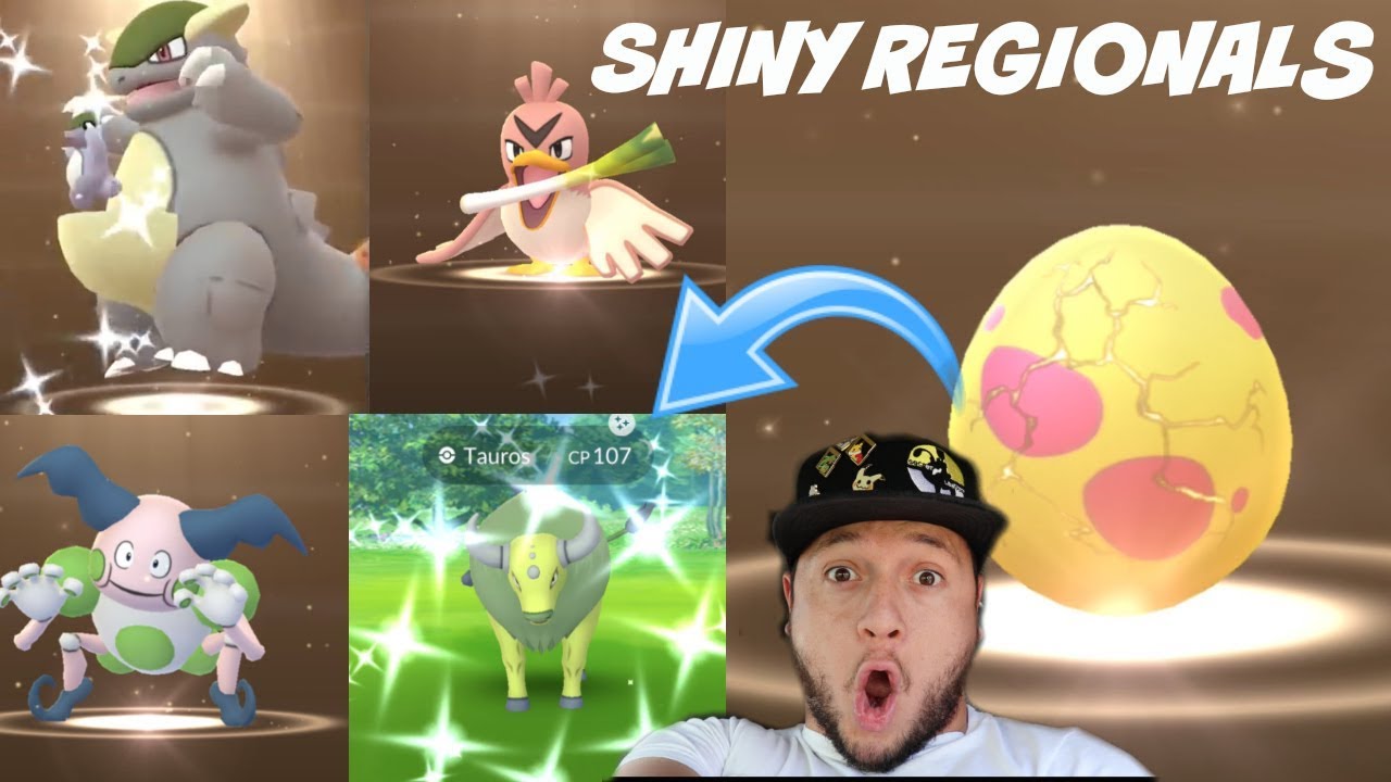 NEW 7KM EGGS SHINY TAUROS CAUGHT PLUS MORE SHINY HATCHES SHINY REGIONALS  POKEMON GO