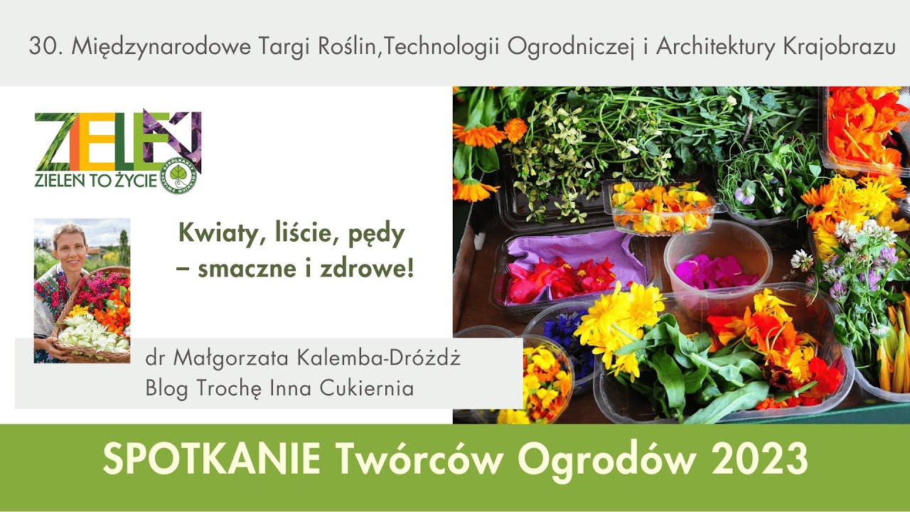 Spotkanie Twórców Ogrodów 2023, dr Małgorzata Kalemba-Dróżdż