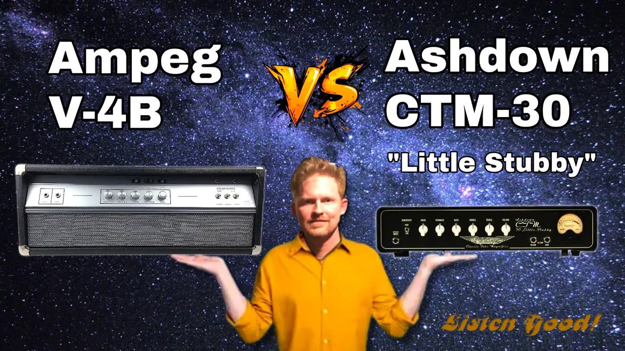 Ashdown CTM30 vs Ampeg V4B