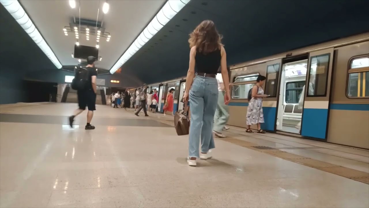 Казанское метро. Охота на поезда 