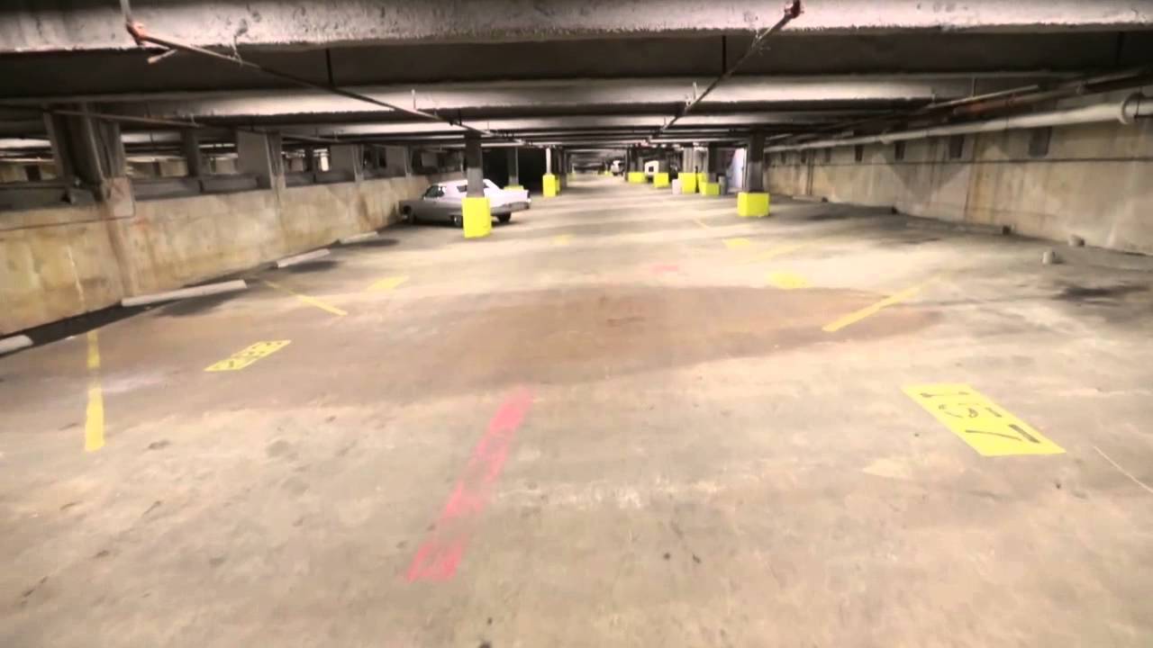 Tunnel built as part of the defeated Riverfront Expressway is used for valet parking