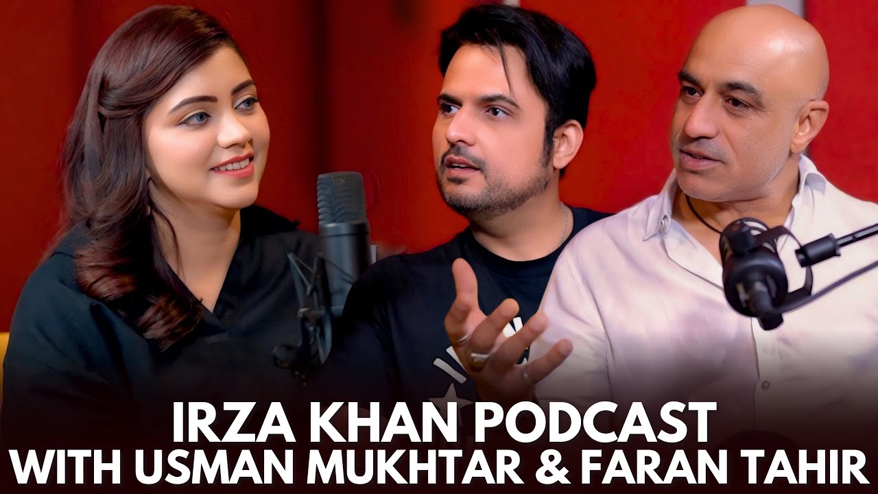 Irza Khan Podcast With Usman Mukhtar & Faran Tahir | Cast of UmroAyyar