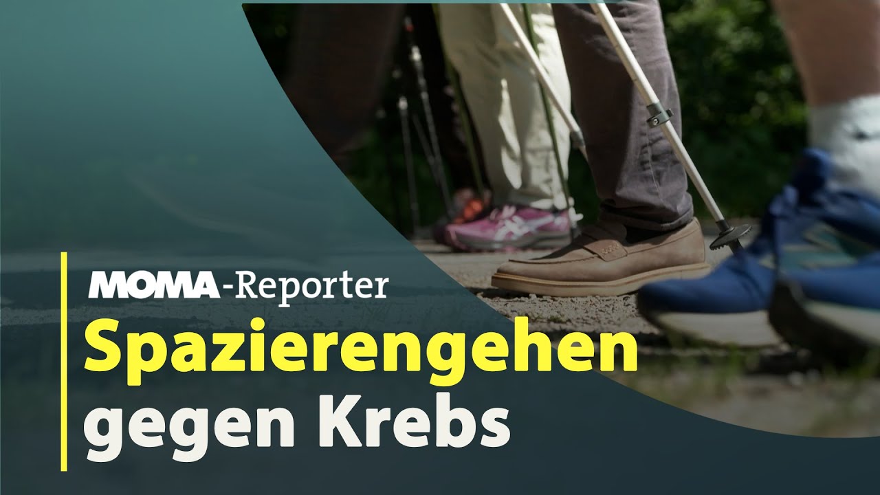 Spazierengehen gegen Krebs | ARD Morgenmagazin
