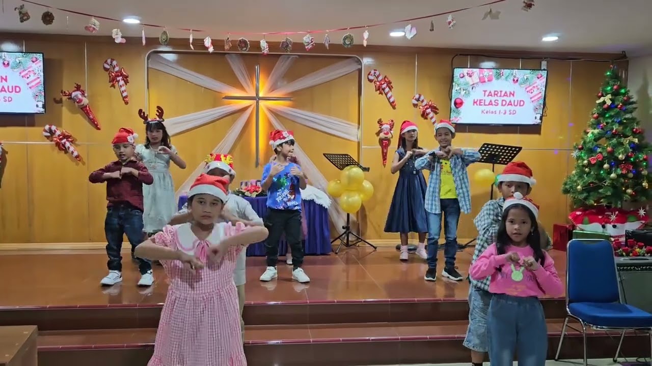 Tarian Natal Kelas Kecil SM GMI Betlehem Tangerang 2023