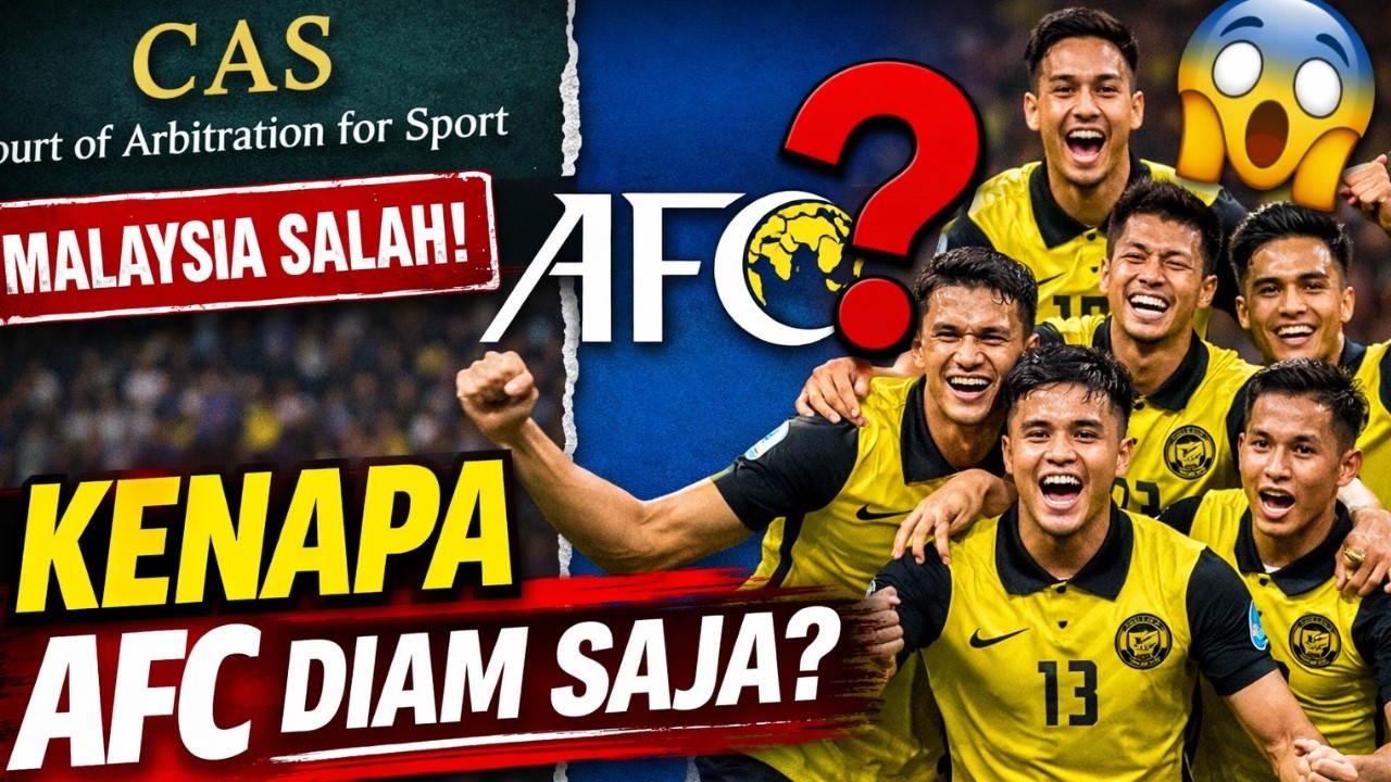 #130: CAS Sudah Putuskan! Mengapa AFC Belum Jatuhi Sanksi Malaysia? Warganet Mulai Bertanya