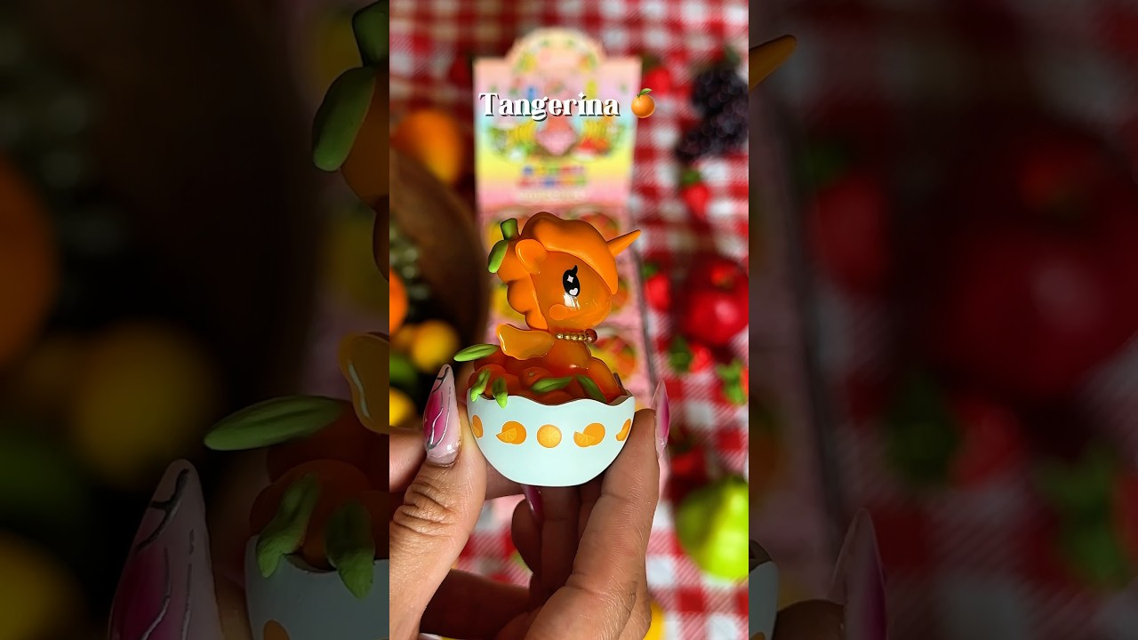 Unbox the juiciest Unicornos 🥝 🍉These #tokidoki Fresh Fruits Unicornos are too sweet to handle!