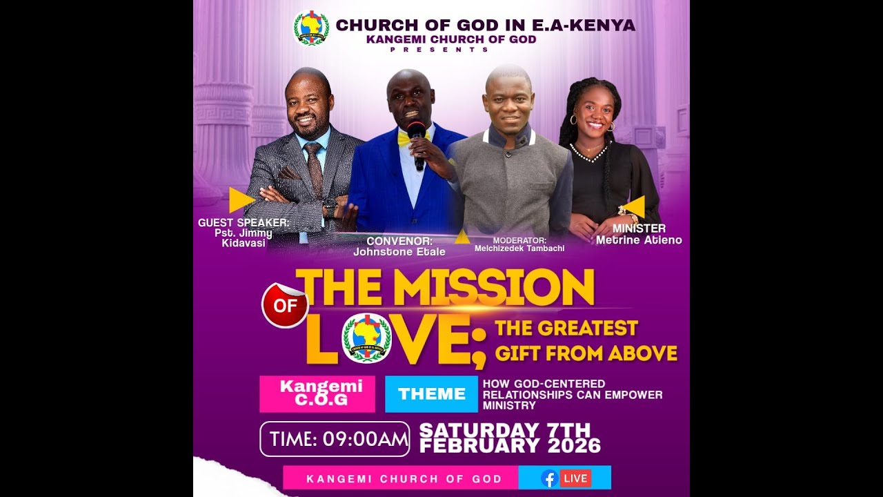 Kangemi Church of God relationship seminar - 7th February, 2026 - Session 2.