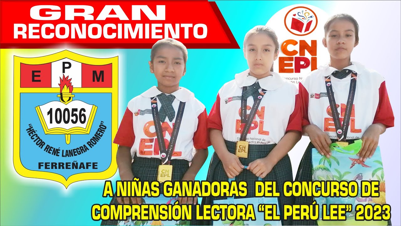 NI&Ntilde;AS GANADORAS CONCURSO DE COMPRENSI&Oacute;N LECTORA 