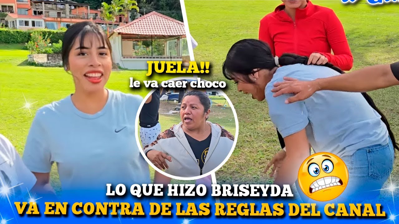 BRISEYDA hizo algo que no se puede hacer en camaras y le cayo castigo por esto que hizo... 😬