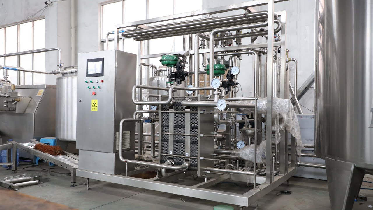 EZIO-NB7 High Temperature Short Time Flash Pasteurizer