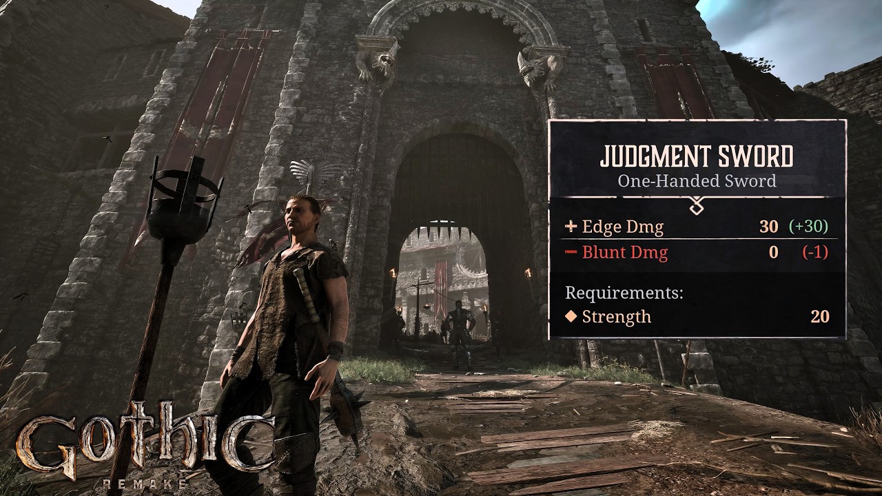 How To Get Judgement - Powerful Early 1H Sword | Gothic 1 Remake