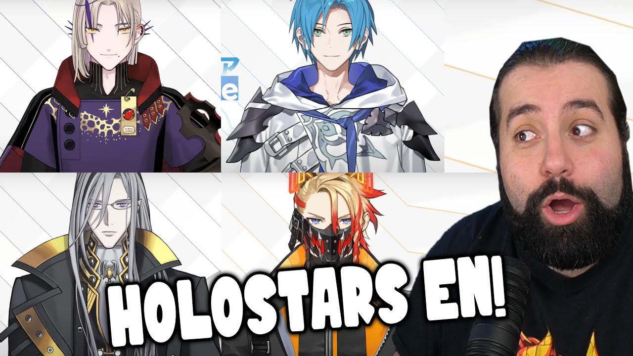 HoloStars EN Is Finally Here! - Watching The Adventure Guild Tempus Trailers