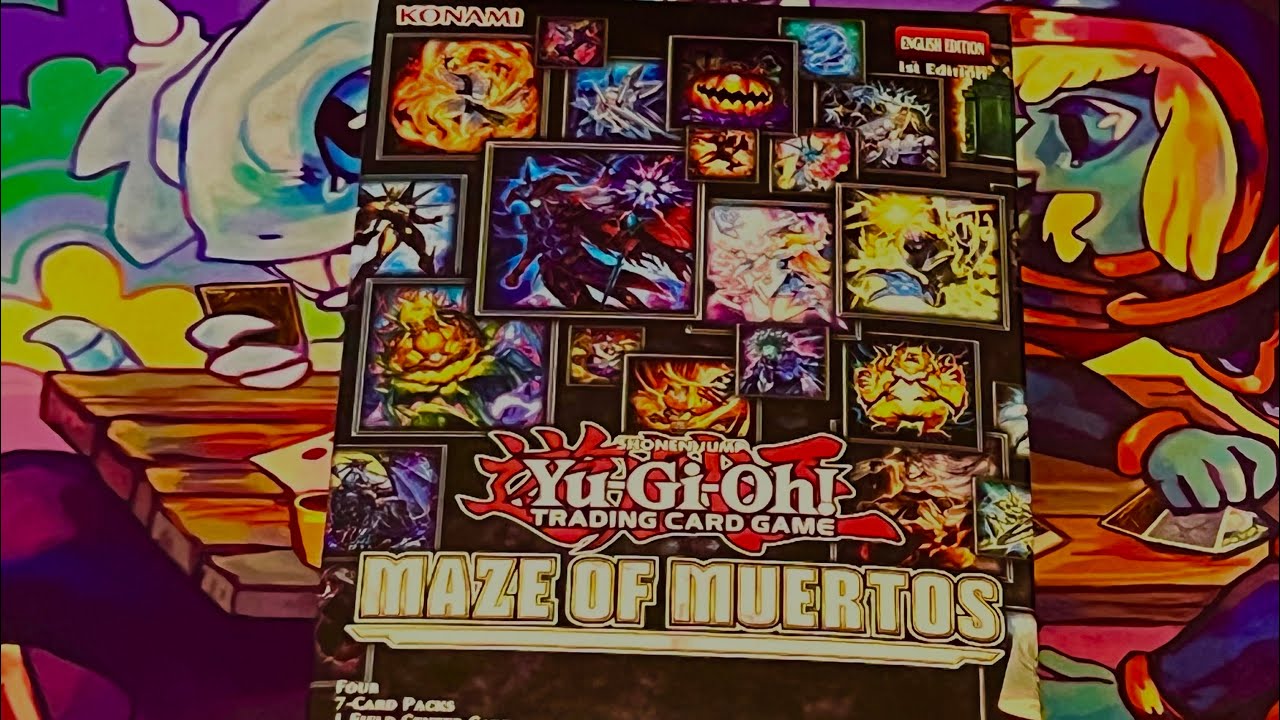 Yugioh(Maze Of Muertos) X8 Field Center Boxes FINAL!! Opening 