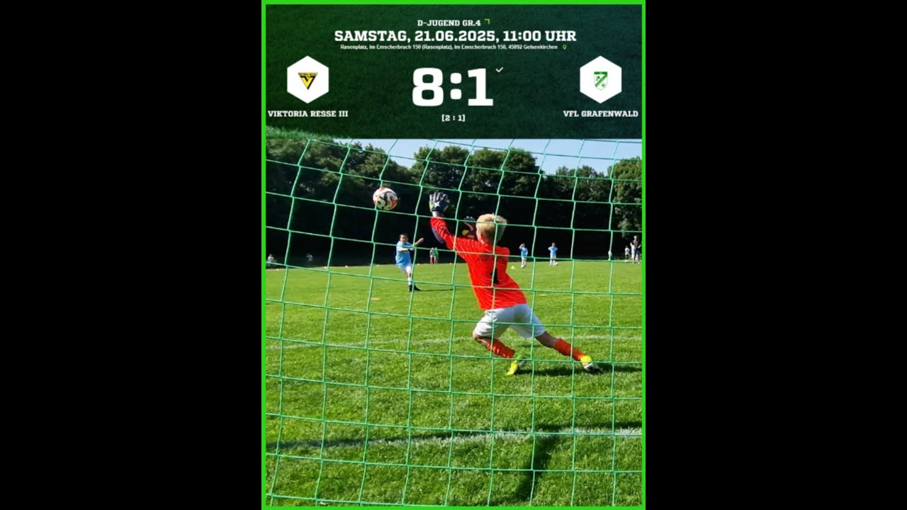2025 06 21 Viktoria Resse III vs.  VfL Grafenwald 8:1 - Der Film