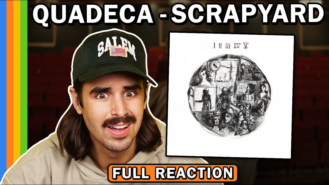 HIVEMIND Reacts to Quadeca - Scrapyard (FULL PROJECT REACTION)