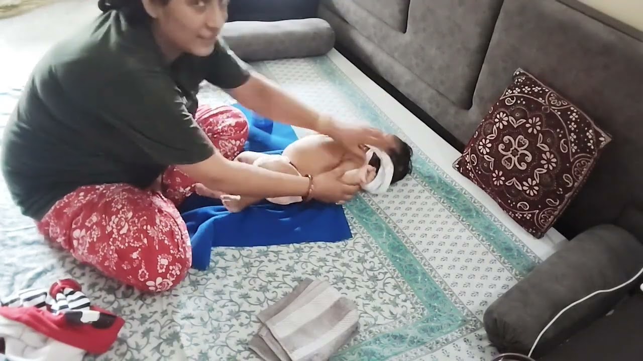 Ese kre bacho ki malish jisse gase ki samsya kbhi nhi hogi 