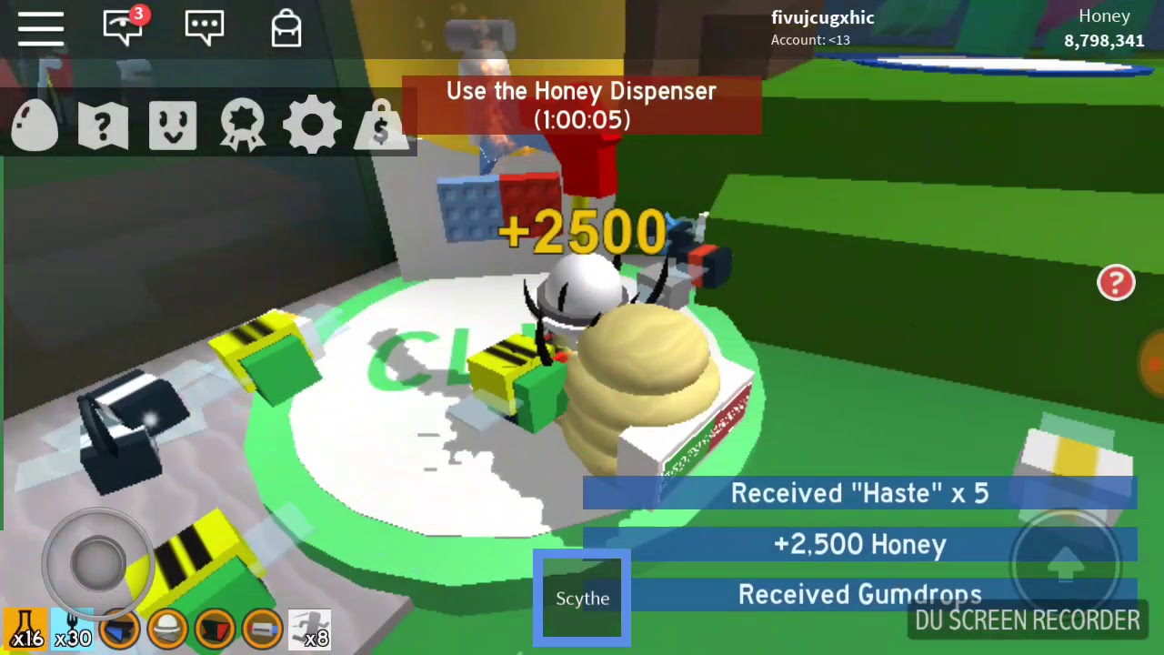 Doing Polar Bears quest+New code bee swarm simulator